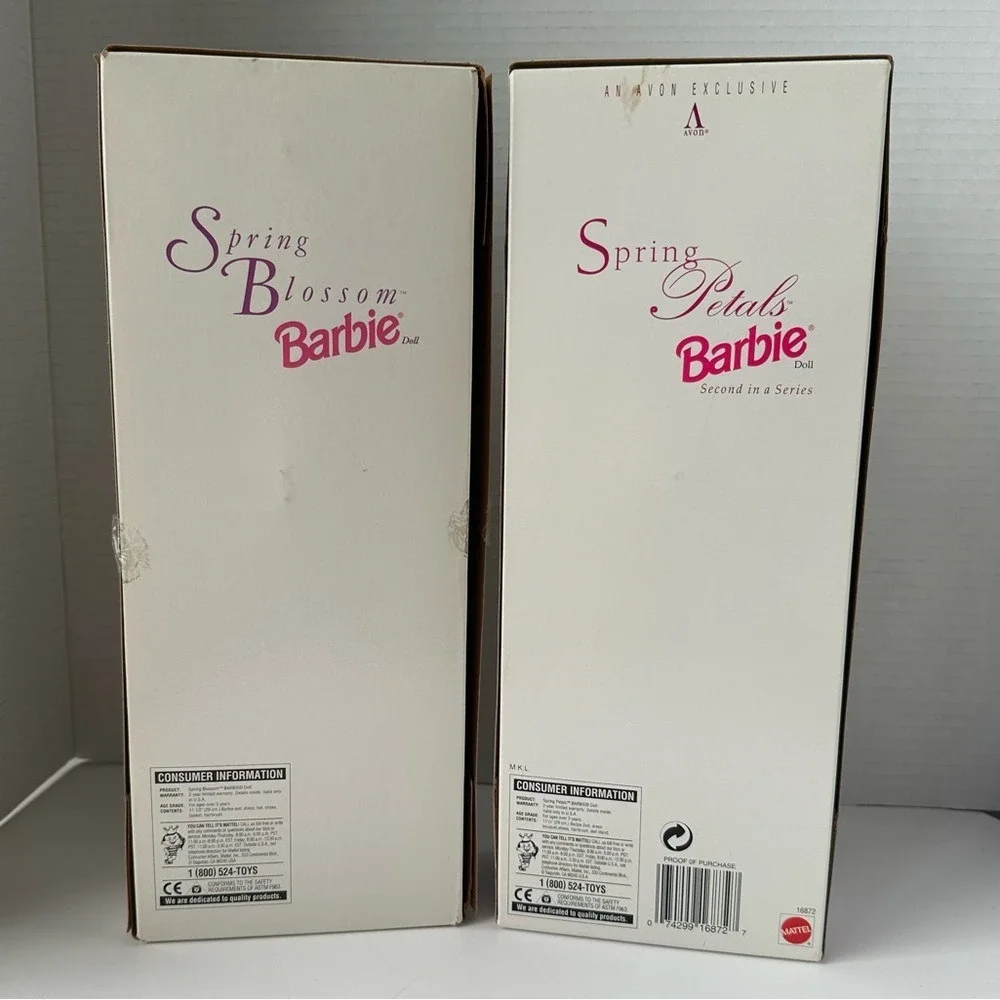 Mattel Barbie Dolls Avon Exclusive Spring Blossom Petals Special Edition NIB 90s